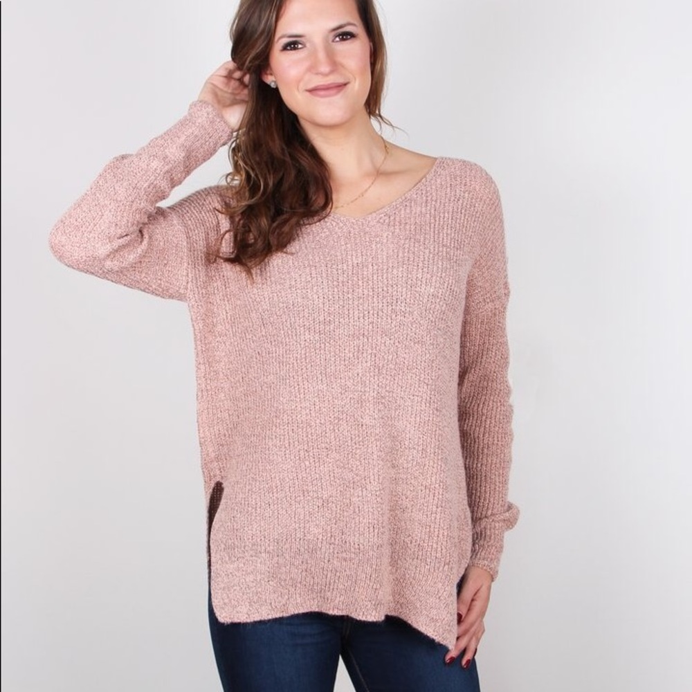 Blush Knit Sweater